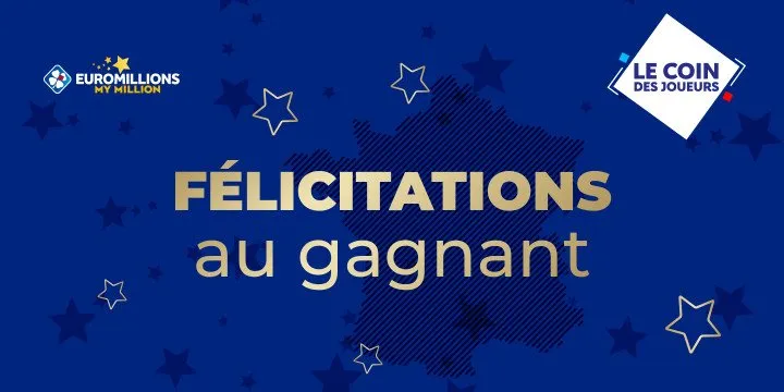 Félicitations au gagnant EuroMillions
